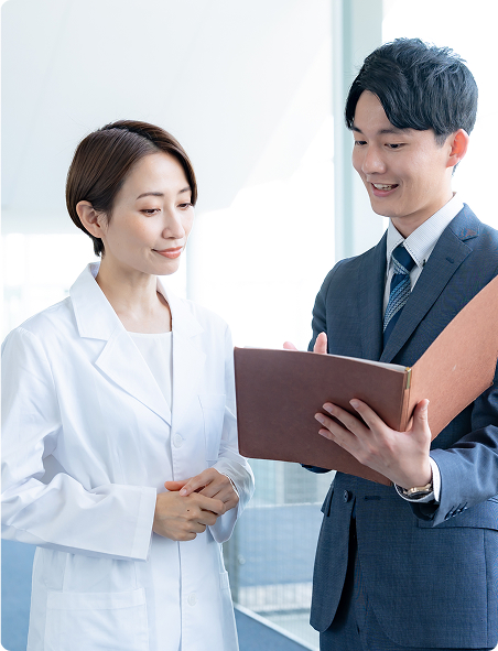 医療経営コンサルティング事業イメージ